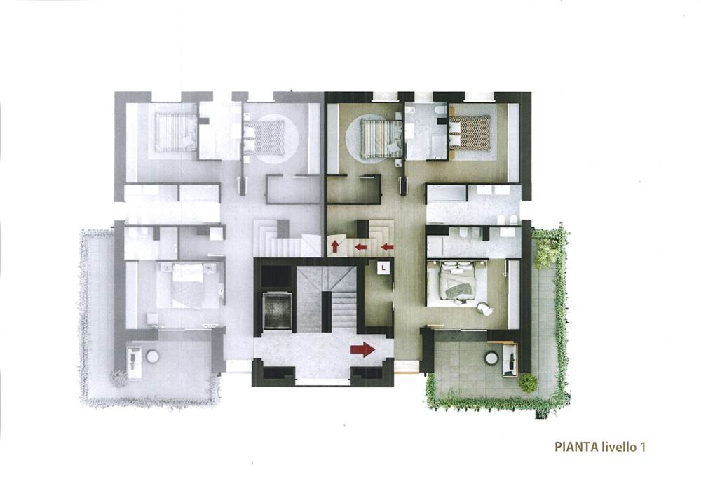 UNITA' A4 piano terzo